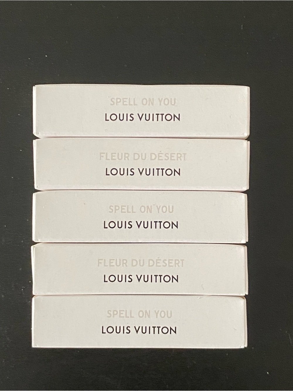 Louis Vuitton Perfume Sample Set of 5
